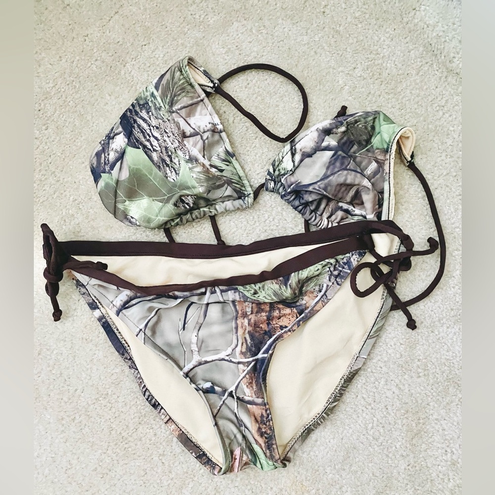 Camo Bikini EUC